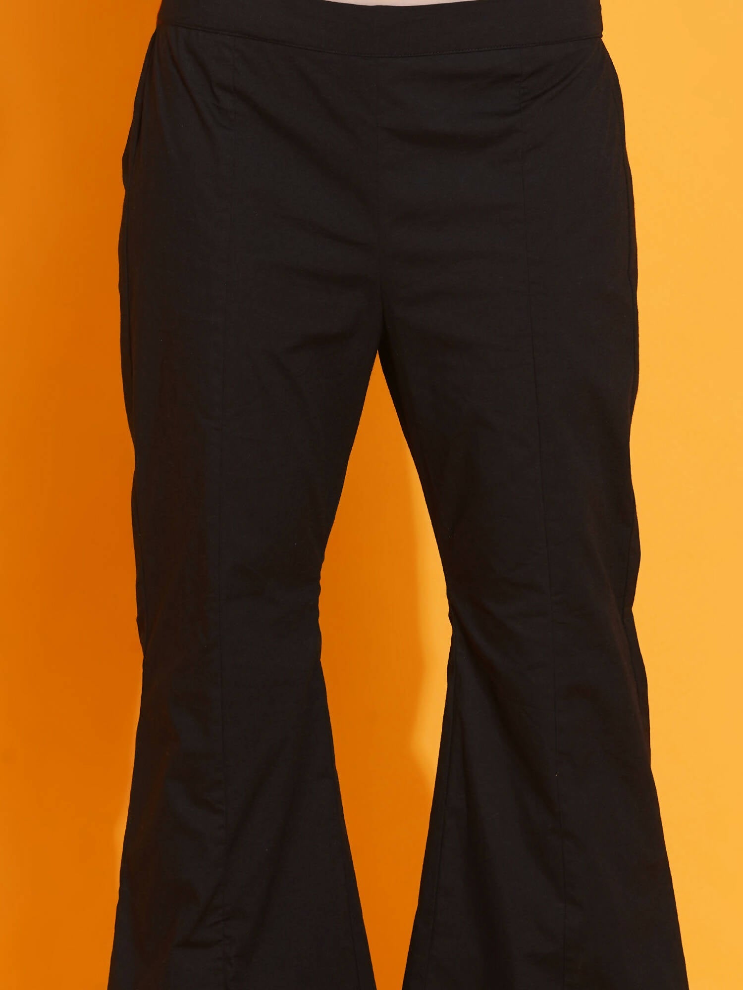 Women Republic White Shirt With Sequence Embroidery And Bellbotton Pants | Swadesiicart