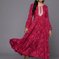Ahalyaa Women's Traditional wear Lehnga Choli - Red | Swadesiicart