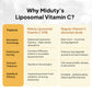 Miduty by Palak Notes Liposomal Vitamin C - Immunity Booster Capsules - Swadesiicart