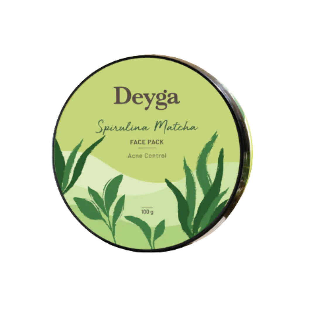 Deyga Spirulina Matcha Face Pack | Swadesiicart