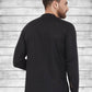 Even Apparels Pure Cotton Black Short Kurta - Black | Swadesiicart