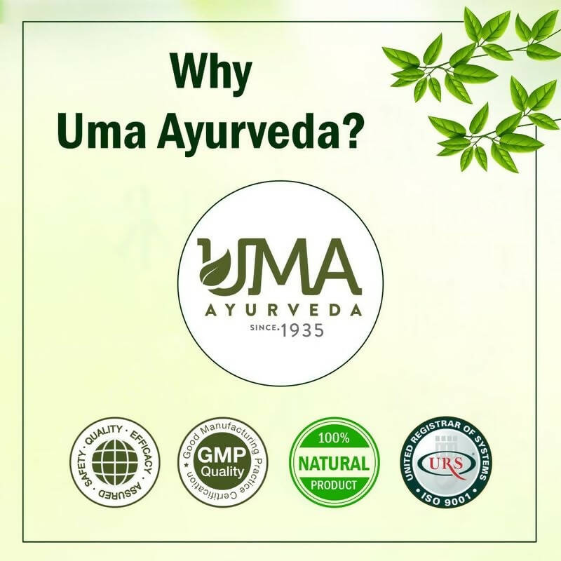 Uma Ayurveda Saptamrat Lauh Ayurvedic Tablets - Swadesiicart