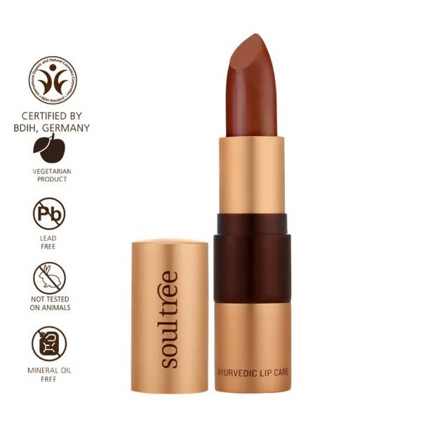 Soultree Ayurvedic Lipstick Copper Mine 213 - Swadesiicart