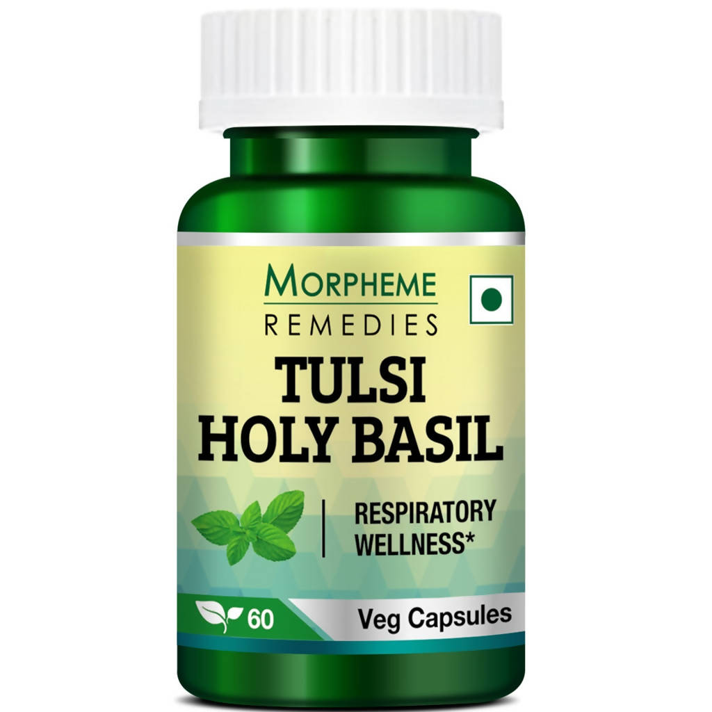 Morpheme Remedies Tulsi Holy Basil Capsules | Swadesiicart