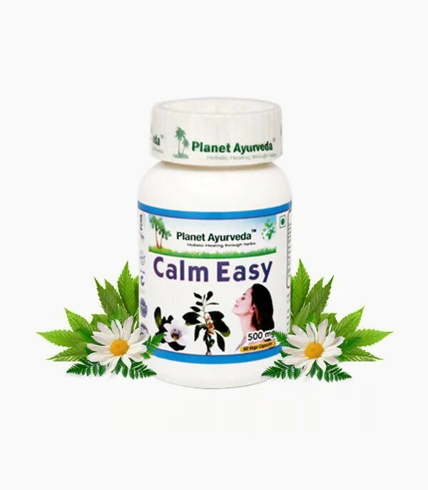 Planet Ayurveda Calm Easy Capsules - Planet Ayurveda
