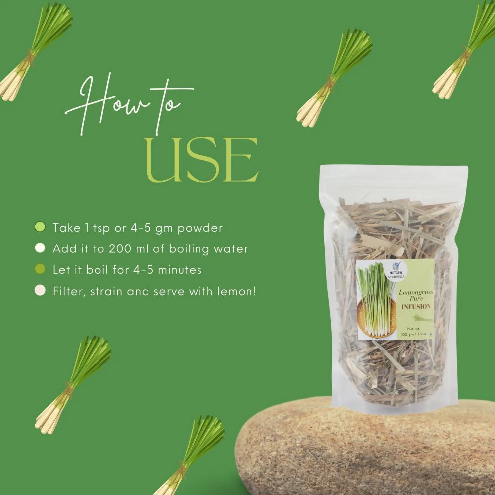 Nxtgen Ayurveda Lemongrass Pure Infusion | Swadesiicart