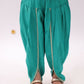 Lil Drama Khilkhilahat Green Kurta Dhoti Set For Girls | Swadesiicart