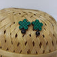 Terracotta Star Studs With Drops