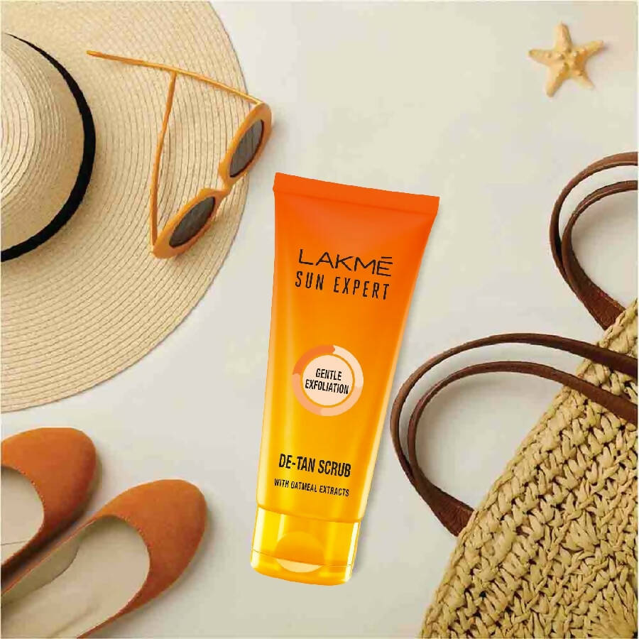 Lakme Sun Expert De-Tan Scrub - Swadesiicart