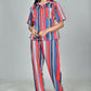 Morchari Digital Print Semi Muslin Co-Ord Set Top & Trouser-Multicolor - Swadesiicart