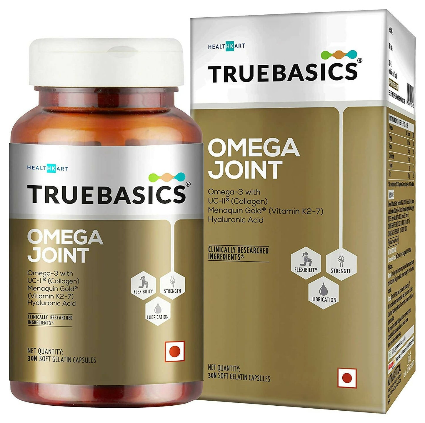 TrueBasics Omega Joint Capsules with Omega-3 | Swadesiicart