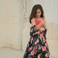Aayaa Designer Embroidery Thread With Sequance Work Kids Lehenga Choli - Multi Color