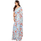 Women's Partywear Designer Sky blue Georgette Fancy Saree - Satrangi | Swadesiicart