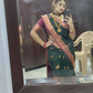 DEIANA'S Beautiful Designer Golden zari Soft Lichi Silk Saree - Green - Swadesiicart