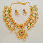 Emeralds Guttapusalu Necklace Set