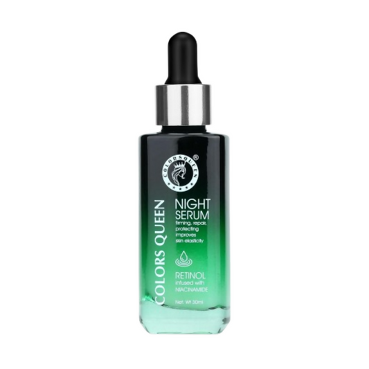 Colors Queen Retinol Night Serum Reduce Fine Lines & Wrinkle | Swadesiicart