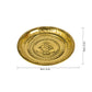 Spillbox Gold-Toned Brass Ganesh Thali Pooja Essential | Swadesiicart