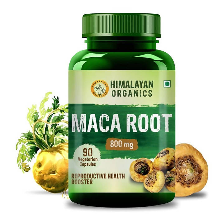 Himalayan Organics Maca Root 800 mg Vegetarian Capsules | Swadesiicart