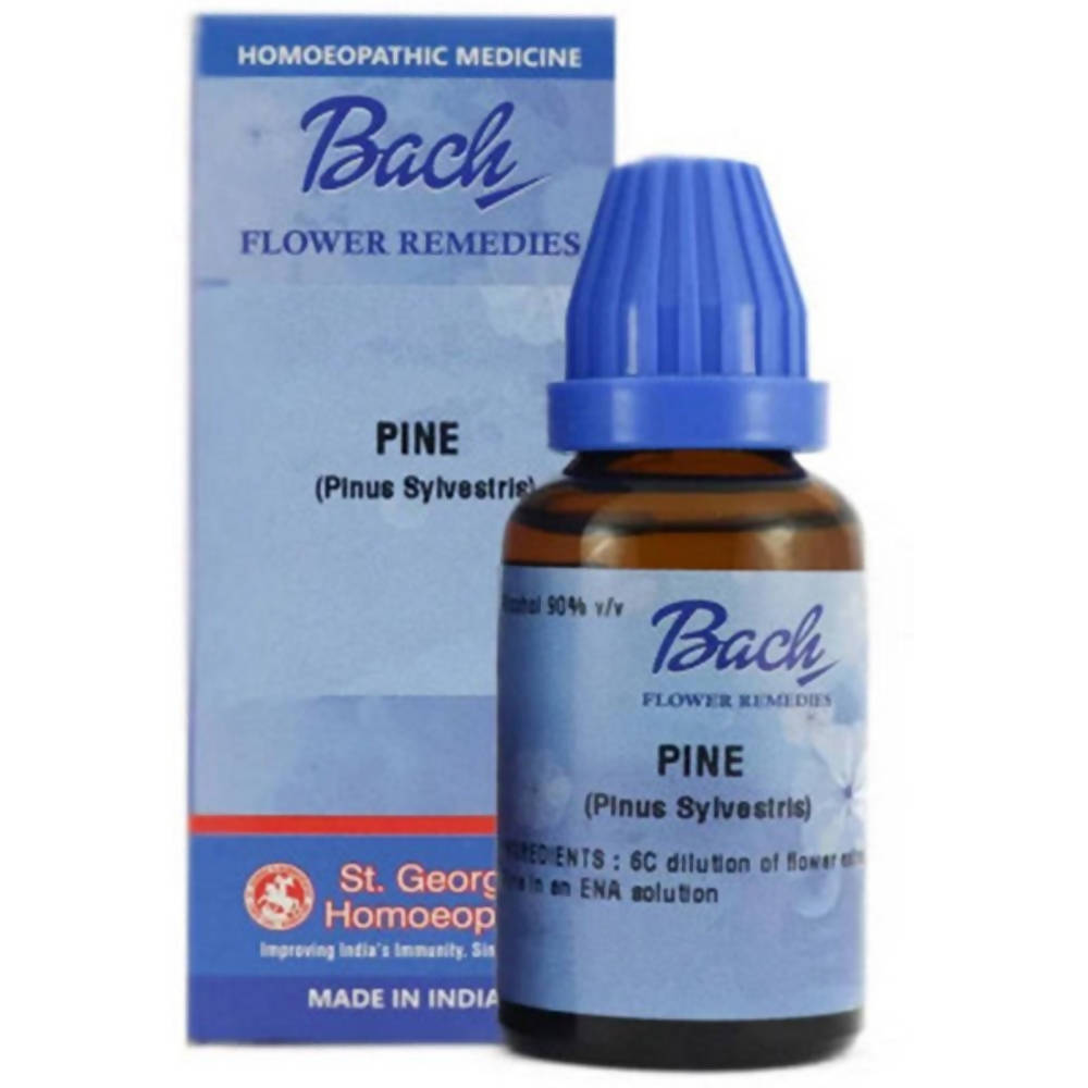 St. George's Bach Flower Remedies Pine Dilution | Swadesiicart