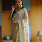 Vamsee Ashi Yellow Georgette Saree - Swadesiicart