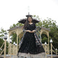 Aayaa Designer Embroidery Zari Sequins-Work Faux Blooming Georgette Suit - Black