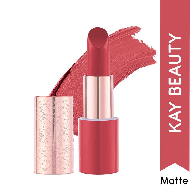 Kay Beauty By Katrina Kaif Matte Drama Long Stay Lipstick - Dream Girl | Swadesiicart