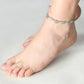 Mominos Fashion Kamal Johar Oxidised Elephant Design Silver Anklets | Swadesiicart