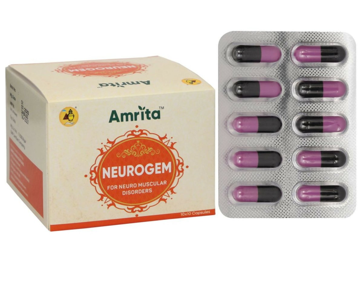Amrita Neurogem Capsules - Amrita Herboceuticals