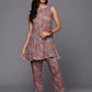 Ahalyaa Women's Traditional Wear Co-ods - Teal Blue
