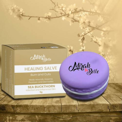 Mirah Belle Sea Buckthorn Balm For Burns & Cuts - Swadesiicart