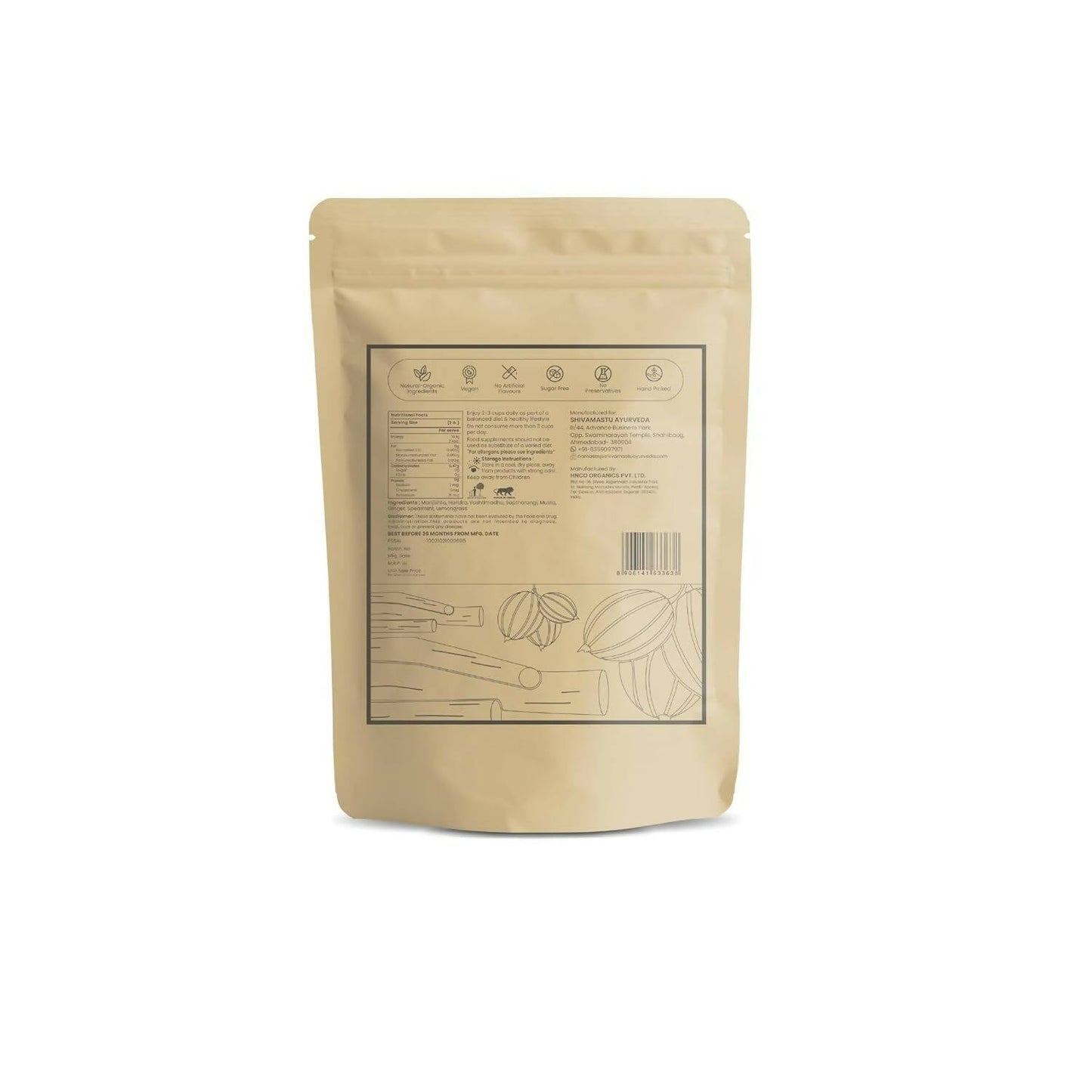Shivamastu Ayurveda Sugarwise Herbal Tea - Limited Time Offer - Swadesiicart