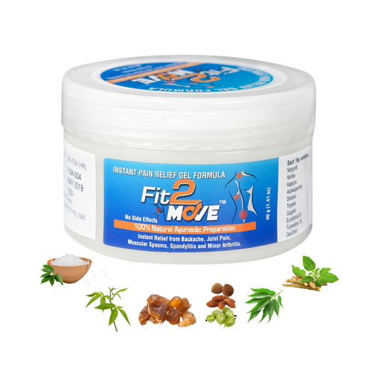 Satya Pharmaceuticals Ayurveda Fit-2 Move Instant Pain Relief Gel | Swadesiicart