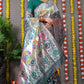 Jyoti Fashion Women's Bottle Green Banarasi Silk Zari Woven Saree with Blouse | Swadesiicart