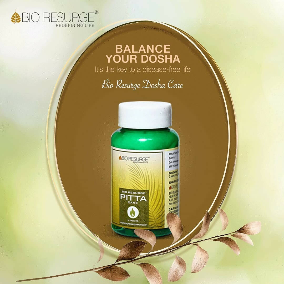 Bio Resurge Life Pitta Care Tablets - Swadesiicart