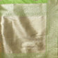 Lorenvalley Fashion Parotgreen Soft Silk Woven Design Gold Zari Weaving Saree - Swadesiicart
