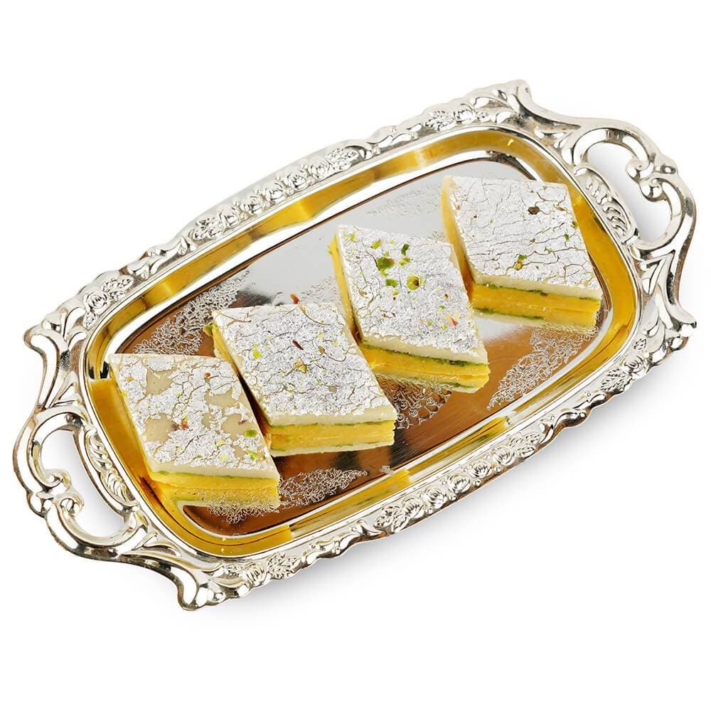 Evergreen Sweets - Kaju Tirangi | Swadesiicart