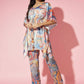 Myshka Multi Printed Women Bling & Sparkly Co-Ords - Swadesiicart