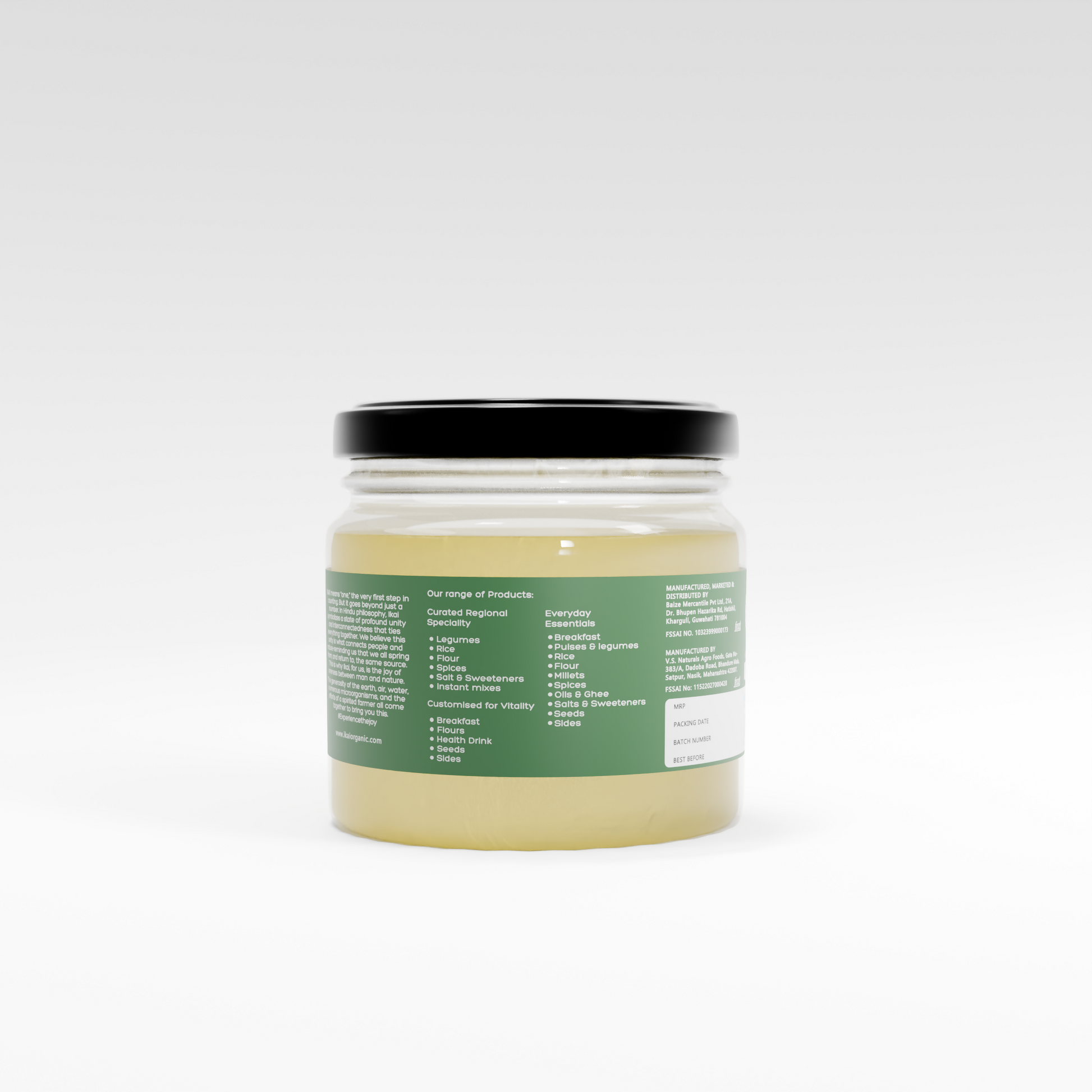 5 - Organic Desi cow ghee - 250g