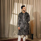 Black Viscose Designer Embroidery Work Kurta Set - Mahotsav