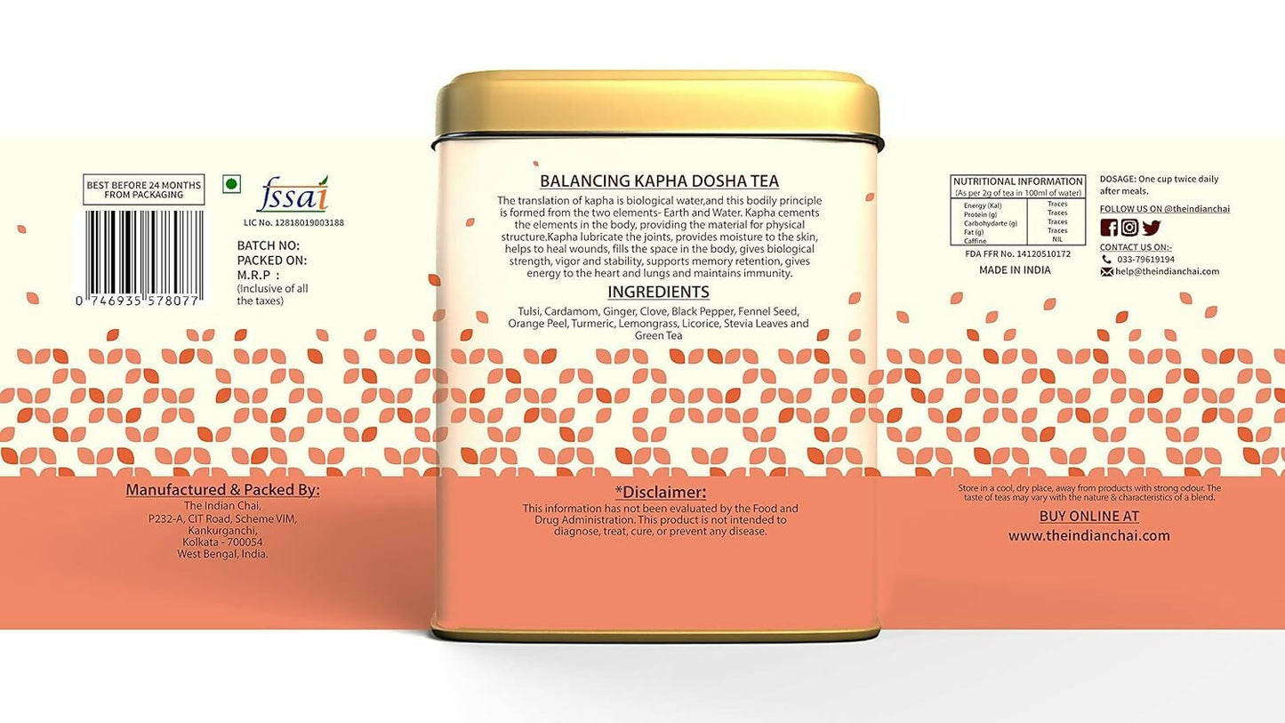 The Indian Chai - Balancing Kapha Dosha Tea | Swadesiicart