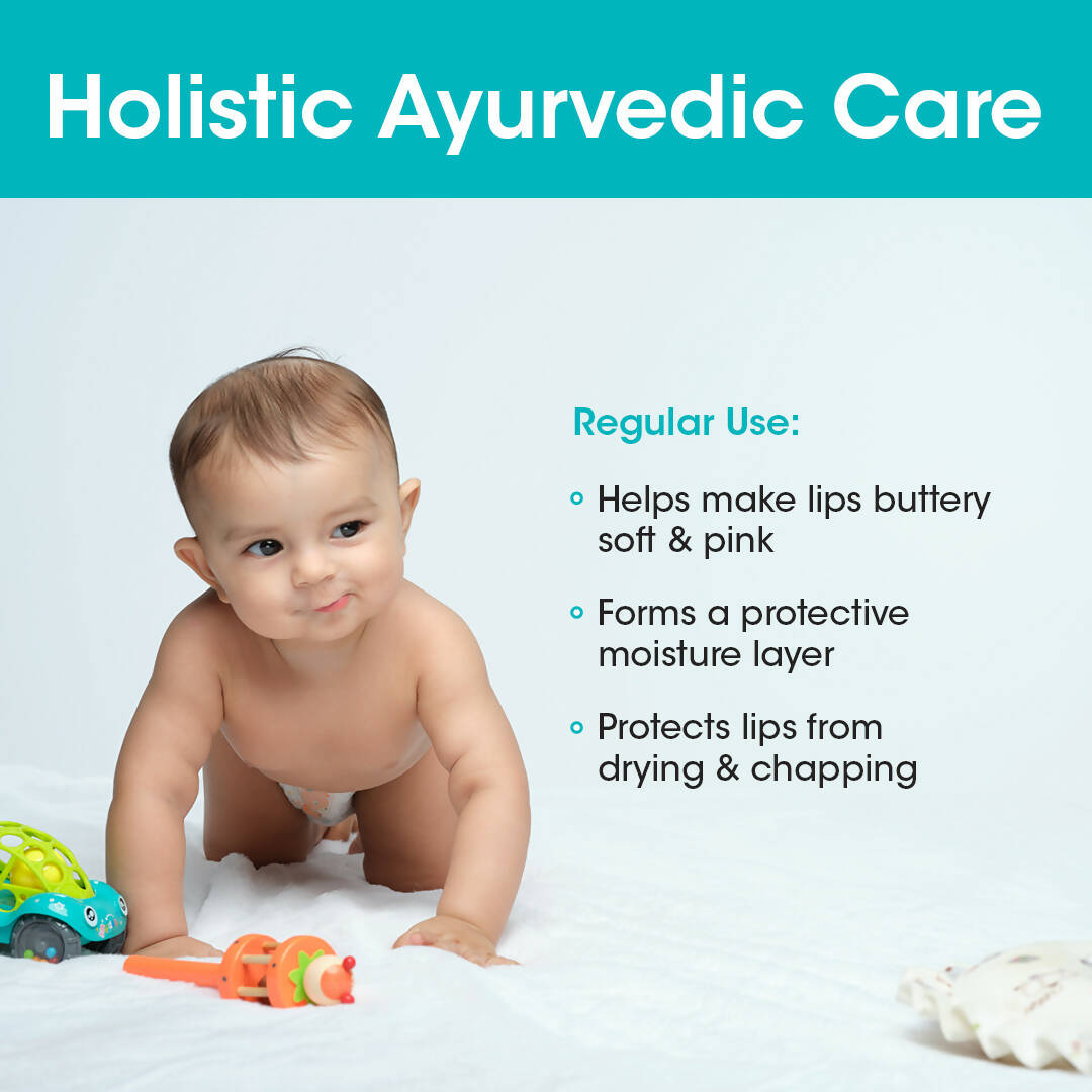 TAC - The Ayurveda Co. Baby Coconut & Honey Lip Balm - Swadesiicart