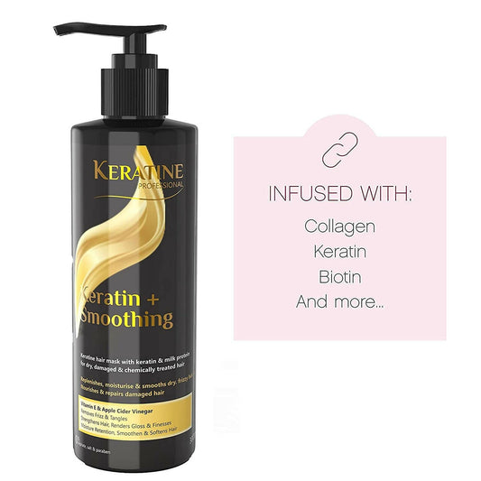 Keratine Professional Keratin + Smoothing Shampoo - Swadesiicart