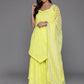 Ahalyaa Women's Traditional wear Kurta Set - Yellow | Swadesiicart