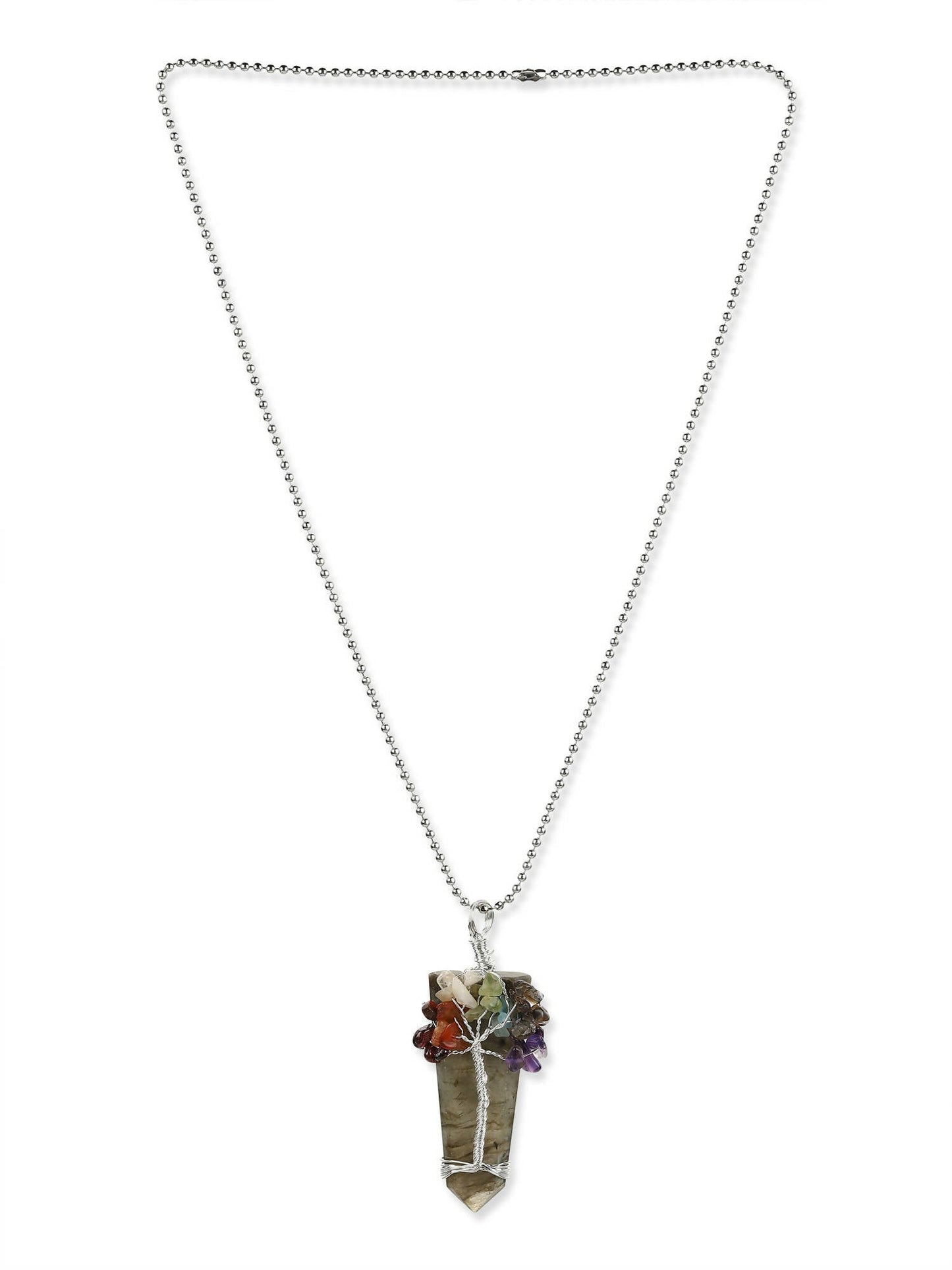 Women's Silver-Plated Chain - Ruby Raang | Swadesiicart