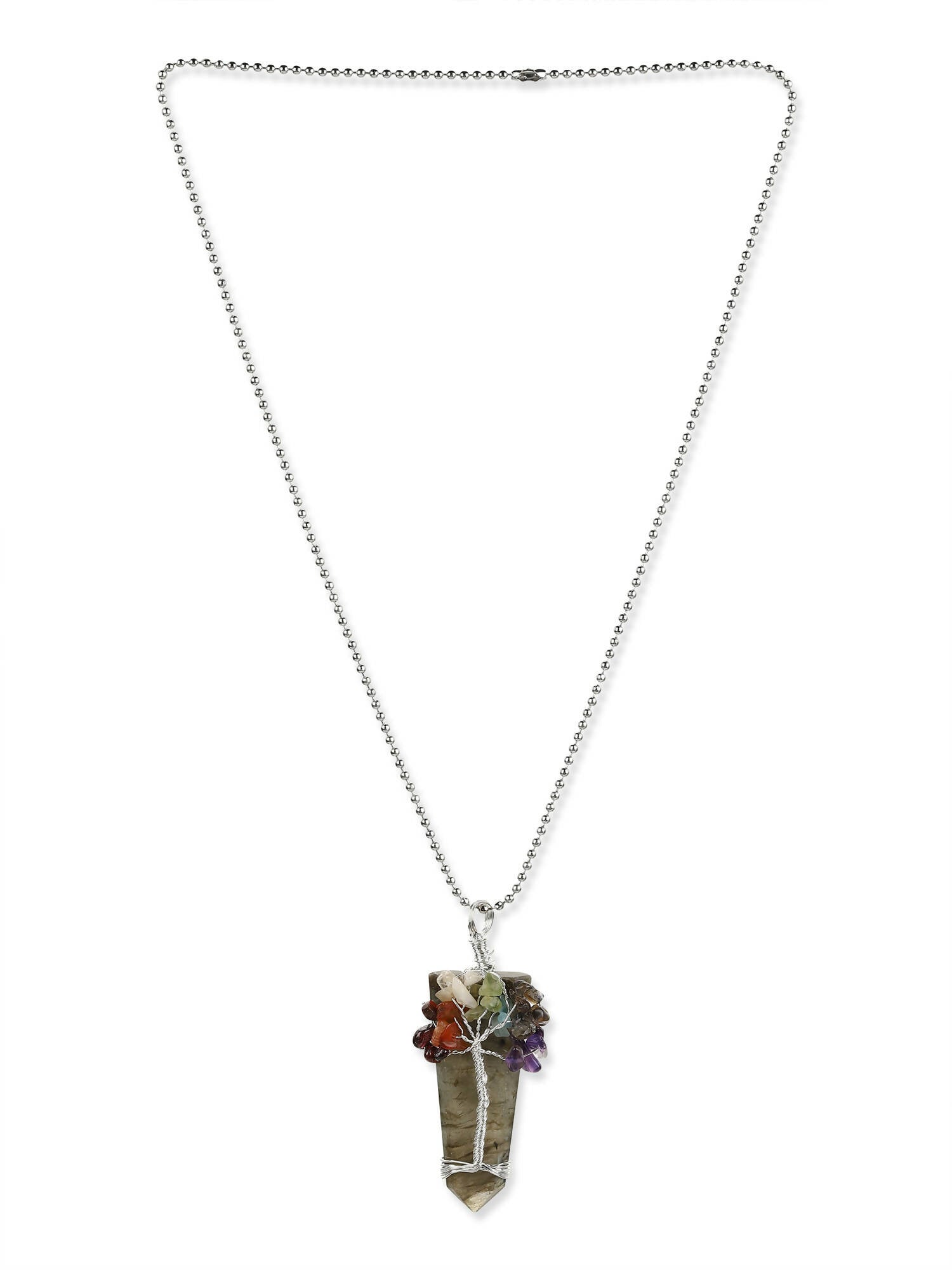 Women's Silver-Plated Chain - Ruby Raang | Swadesiicart