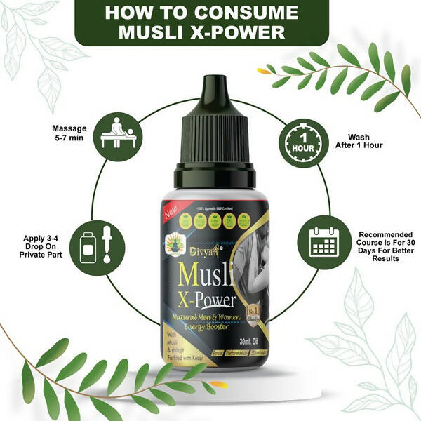 Divya Shree Musli X-Power Oil | Swadesiicart