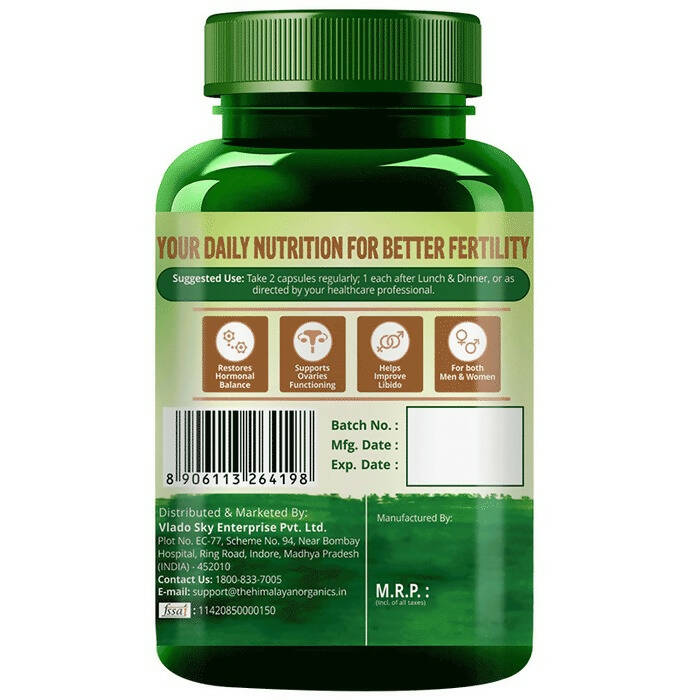 Himalayan Organics Fertility Aid Capsules | Swadesiicart