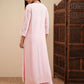 Vishudh Ethnic Motifs Embroidered Thread Work Straight Kurta With Palazzos - Swadesiicart