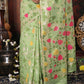 Shree Shyam Fashion Linen Cotton Green Saree