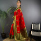 Joban Fashion Green Peacock Banarasi Silk Sarees | Swadesiicart